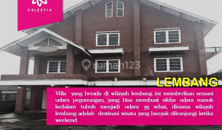 Investasi Bagus Villa Tanah Luas, Lembang, Bandung Utara 1