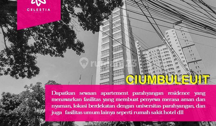 Menarik Semi Furnished Aparteme Parahyangan Residence Dekat Unpar 1