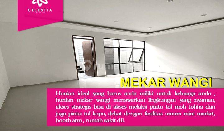 Menarik Hunian Baru Modern Terjangkau, Mekar Wangi Bandung 1