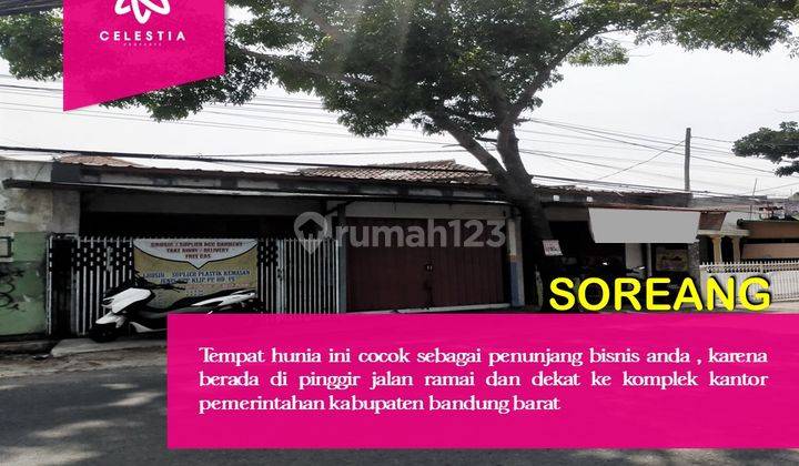 Murah Akses Ramai Pinggir Jalan, Soreang , Dekat Ke Sabilulungan 1