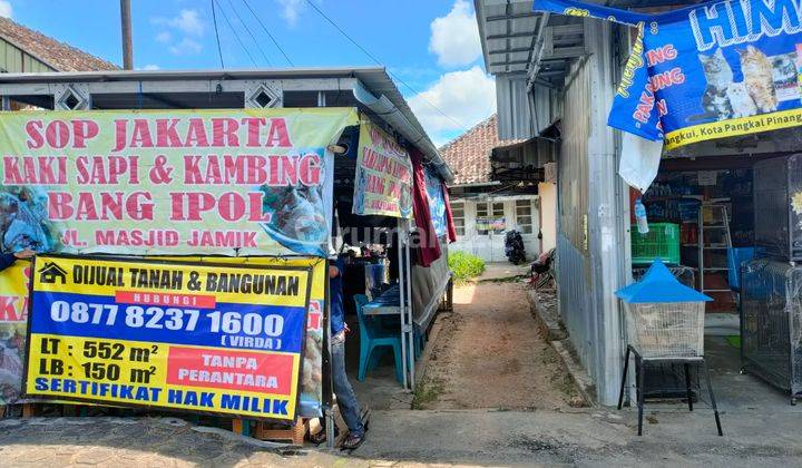 Tanah SHM Lokasi Strategis Pinggir Jalan di Rangkui, Pangkal Pinang 2