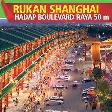 Ruko Brandnew Di Shanghai, Pik 2. Depan Patung Naga. Uk 4,5x16. 1