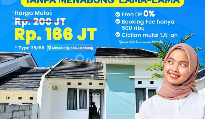 Promo 5 Unit Terakhir Rumah Subsidi di Bandung Timur Cicalengka Dkt Rsud Cicalengka 1