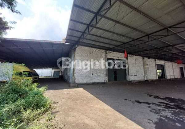 For Rent, Good Warehouse 3000 m2 in Kedungkandang, Near Malang Toll Road Access
