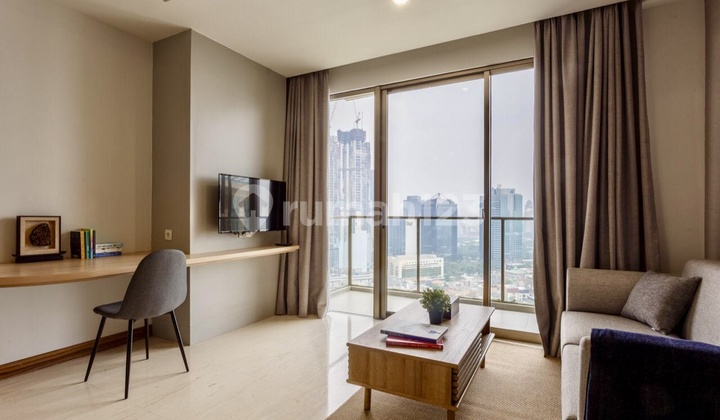 For Rent Apartment Sudirman Hill Residence 2 Bedrooms Furnished Good Condition Ready To Move In 1