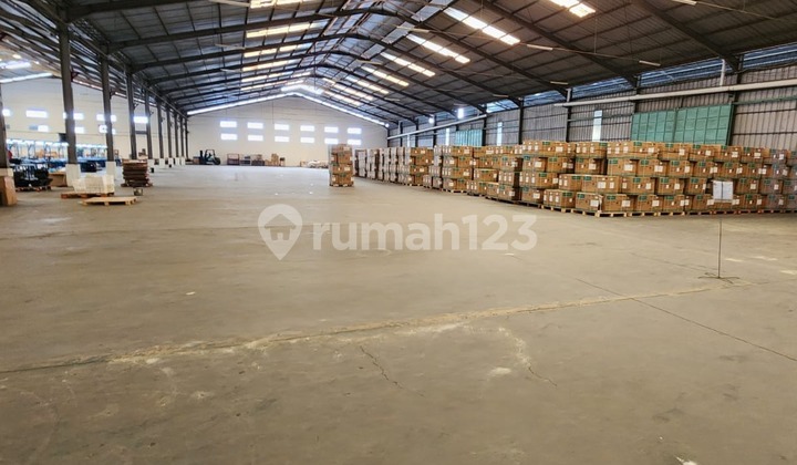 Gudang Eksklusif Siap Pakai Cocok Untuk Usaha di KIC 1