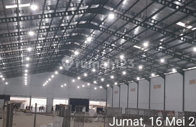 Gudang Strategis Siap Huni Bagus di Kawasan Industri Candi 1