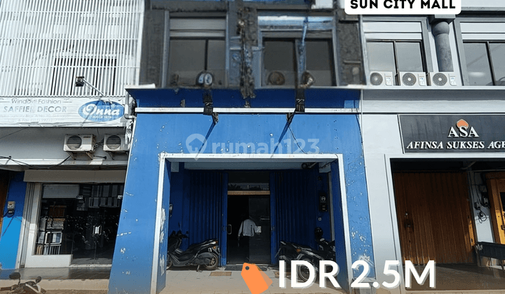 Ruko Sidoarjo Kota Area SUN CITY, Surabaya HGB 246 m2 1