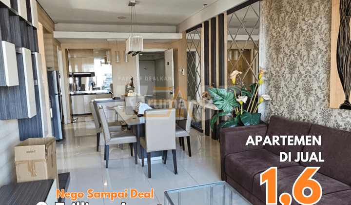 Apartement Trilium 3 BR Semi Furnished Butuh Renovasi 1