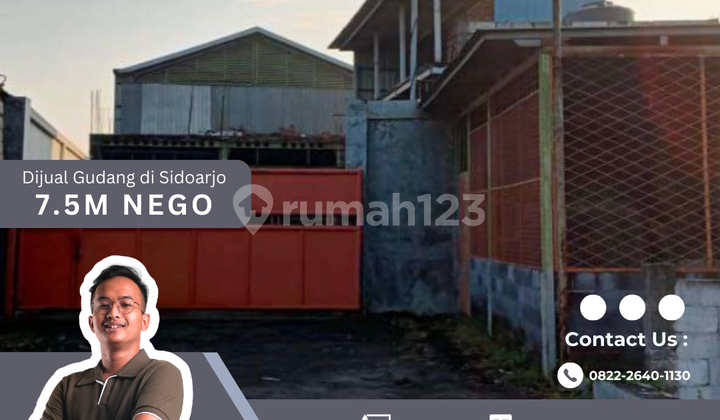 Dijual Gudang Daerah Wonoayu Sidoarjo