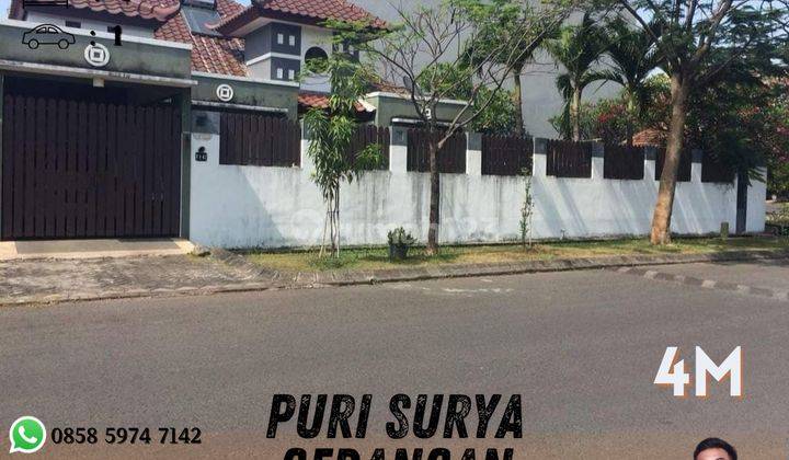 Puri Surya Jaya Gedangan Dijual Rumah Bagus Semi Furnished Nego 1