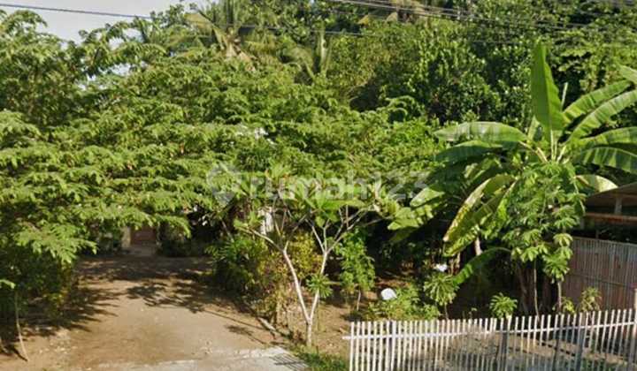 land with sppt by the roadside in cilacap for sale