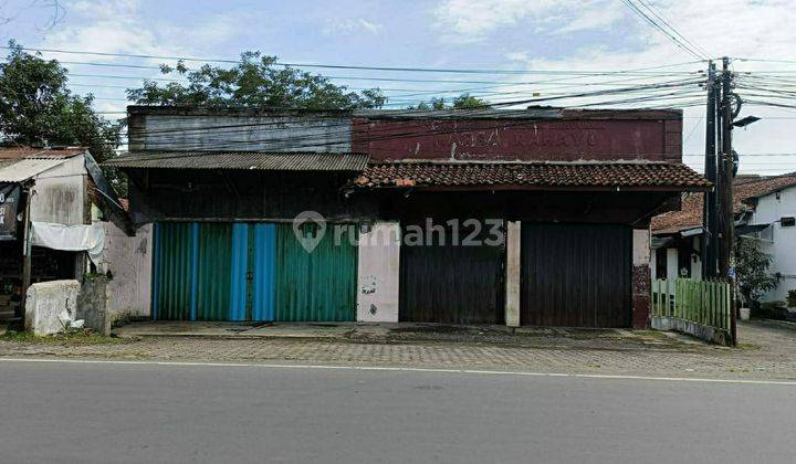 Dijual Toko gudang Ada Garasi Akses Jalan Raya di Sokaraja 1