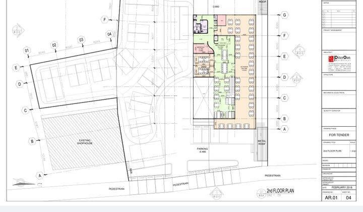 Tanah 2815 m² Dan Bangunan 1000 M ² Untuk Usaha di Jalan Raya Serpong 2