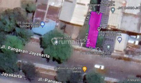 (TN048) Dijual Tanah dibawah NJOP Jl. Pangeran Jayakarta, Jakarta 1