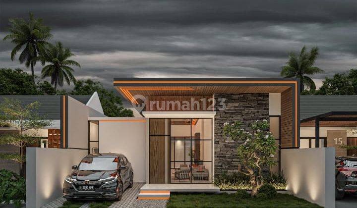 Rumah Baru Modern Tahap Bangun 1 Lantai Luas Unfurnished SHM di Kopo Tki 1