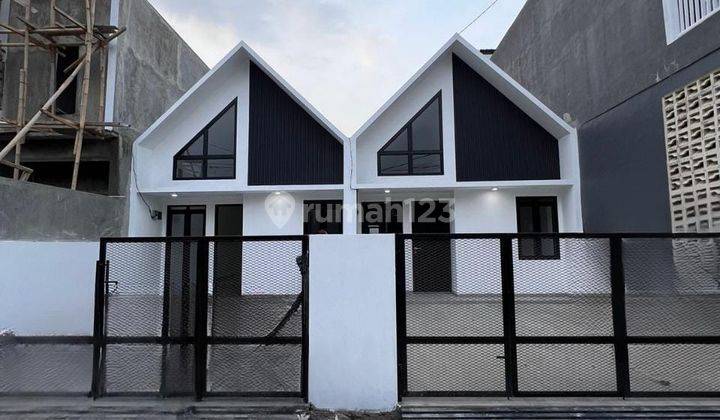 Rumah Baru Mungil Modern Kekinian SHM di Cisaranten Kulon, Bandung