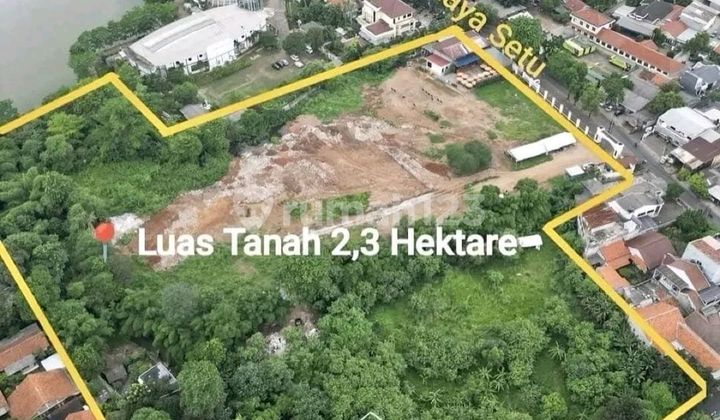 Lahan Kosong Strategis SHM Cipayung LT 23000M2(2.3) Jakarta Timur