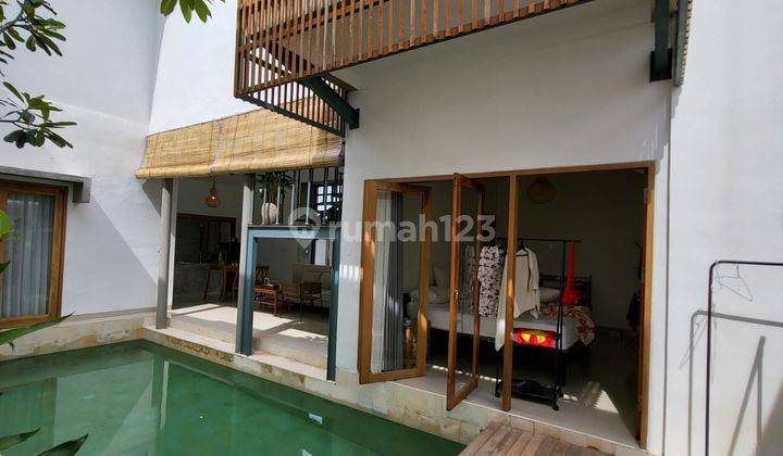 Modern  Luxe Tropical Cozy Villa  Full Furnish  With Pool  Canggu 1