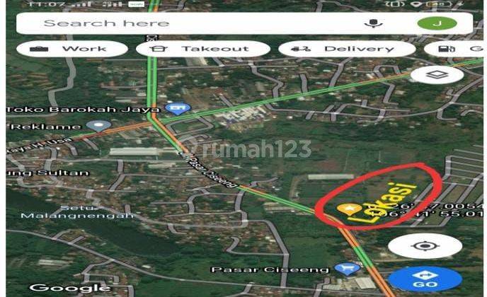 Dijual Tanah Komersial Di Jalan Raya Ciseeng Bogor 2