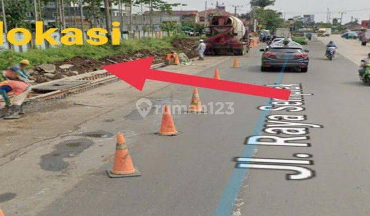 Tanah Komersial Di Pinggir Jln Raya Semplak Bogor 1