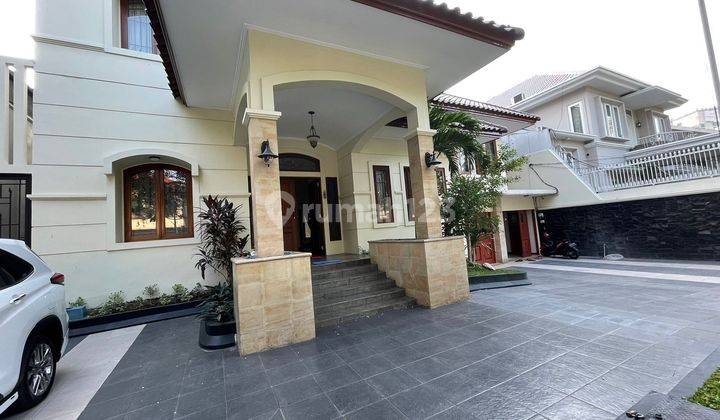 Dijual Rumah Mewah 3 Lantai Di Area Jln Brawijaya Kebayoran Baru 2