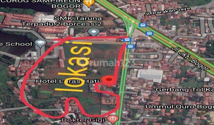 Tanah Komersial Di Pinggir Jln Raya Semplak Bogor 2