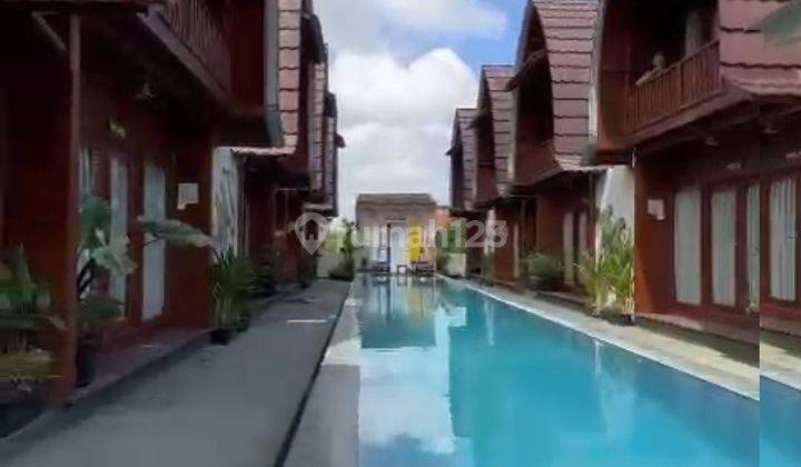 Freehold. Dijual Guest House Lumbung Lokasi Canggu Batubolong. 500 Meter Ke Pantai. 2