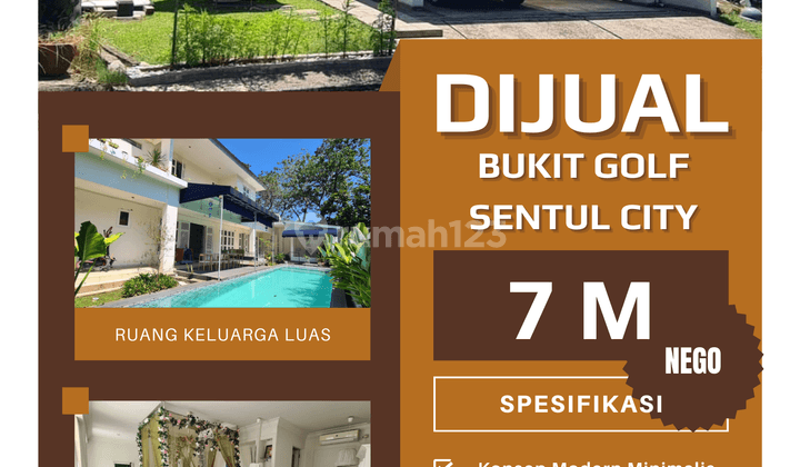 Rumah Sentul City Kolam Renang 4 Kamar 2 Lantai Ngantong Hook 1