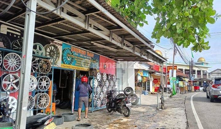 Dijual Tanah dan Bangunan Rumah Toko Kota Bogor pinggir jalan raya 1
