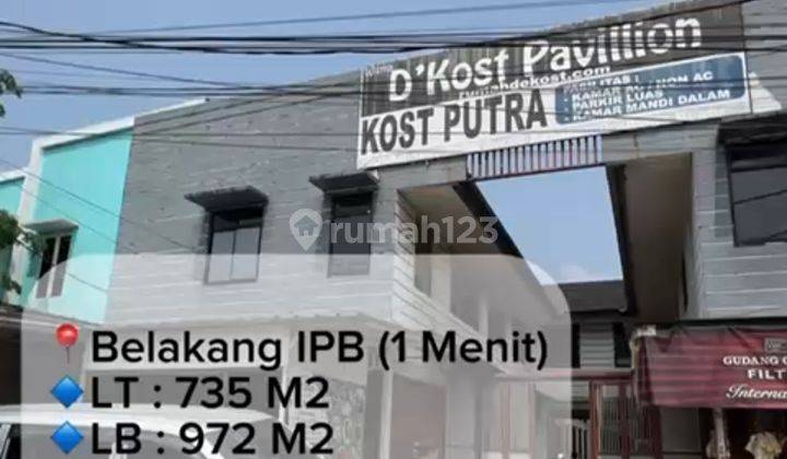 Dijual 2 Gedung Kost Kosan Putra Putri Ipb Dramaga Bogor 1