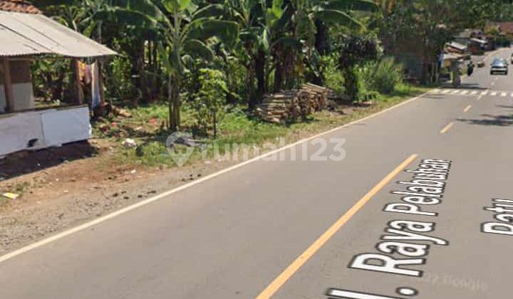 Tanah Ngantong Pinggir Jalan Pelabuhan Ratu Sukabumi