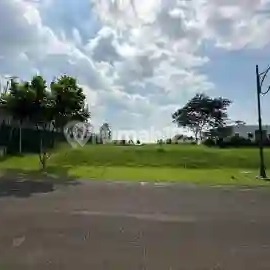 tampak depan kavling termurah di cluster premium