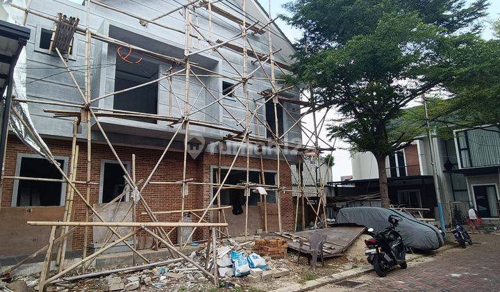 Di Jual Cepat Rumah Minimalis Baru 2 Lantai Tahap Finising 90% Dalam Cluster Exclusive Jatiwaringin Jakarta Timur.dekat Exit Tol Jatiwaringin 1
