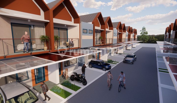 Jatirahayu Cluster Housing, Pondok Melati, Pondok Gede, Bekasi. Modern Minimalist Design. Near Pondok Gede Bekasi Mall.