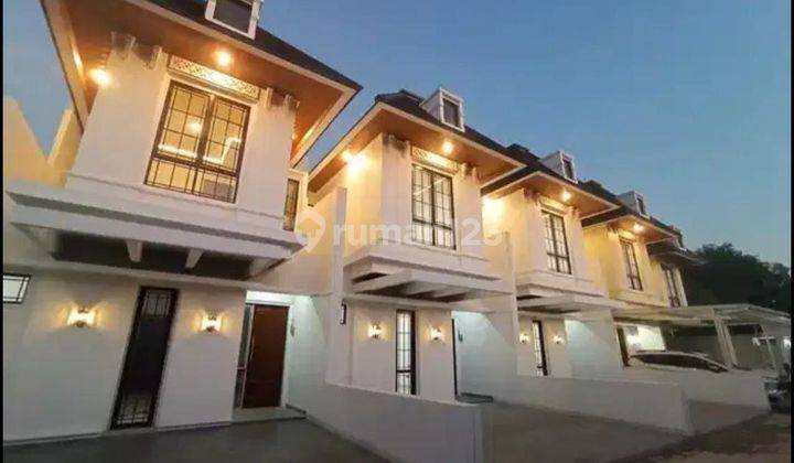 Di Jual Rumah Cluster Design Eropa Classic Dekat Ke Ratna Jatibening  2