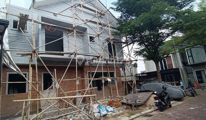 Di Jual Cepat Rumah Minimalis Baru 2 Lantai Tahap Finising 90% Dalam Cluster Exclusive Jatiwaringin Jakarta Timur.dekat Exit Tol Jatiwaringin 2