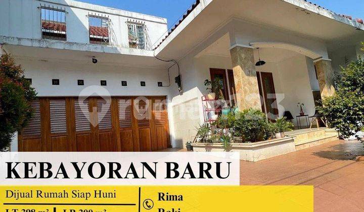 Rumah Siap Huni Jl. Darmawangsa Xvii Kebayoran Baru 1