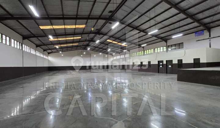 Gudang Ex Garment Bersih Terawat Siap Pakai Dekat Pintu Tol Pasir Koja Bandung