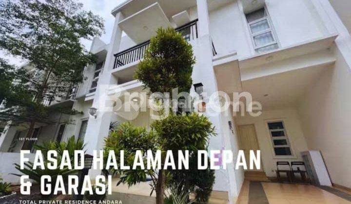 Rumah Fully Furnished mewah di Andara 1