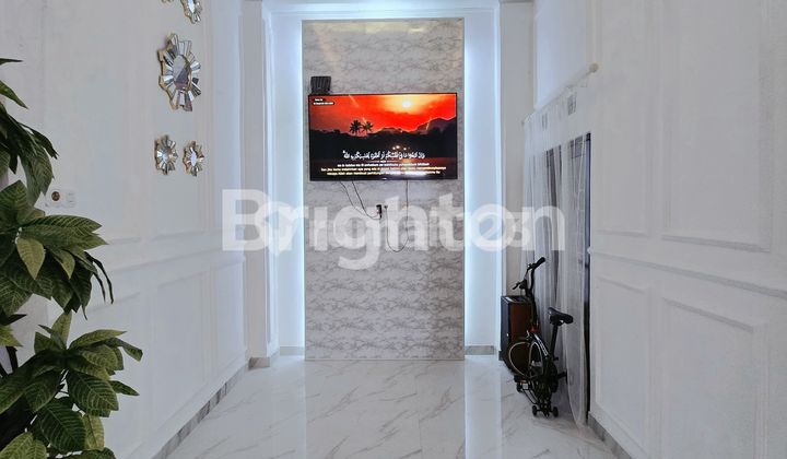 Rumah baru renov design mewah lux dalam cluster Graha Raya