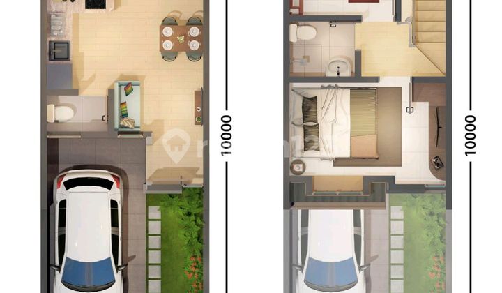 Rumah Baru Letak Stategis Dekat Ke Stasiun Kereta Fasilitas Bagus 2