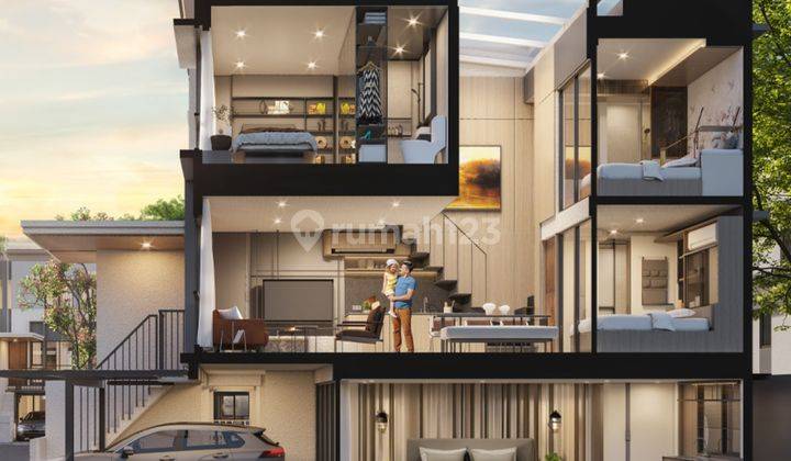 Rumah Cluster Nyaman Di Cikarang Dengan Fasilitas Lengkap 2