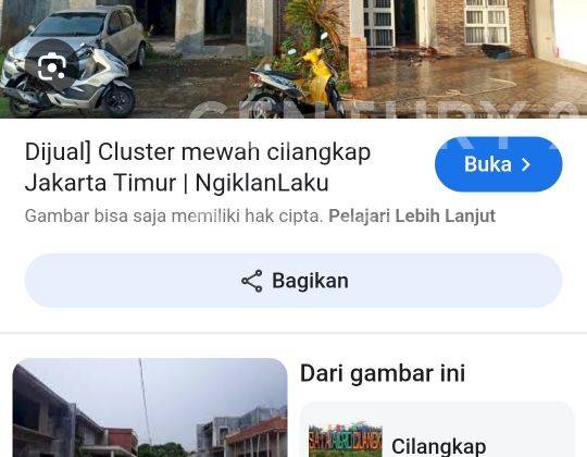 Dijual Rumah 70% Jadi Di Cluster Jl Raya Cilangkap Jaktim 2