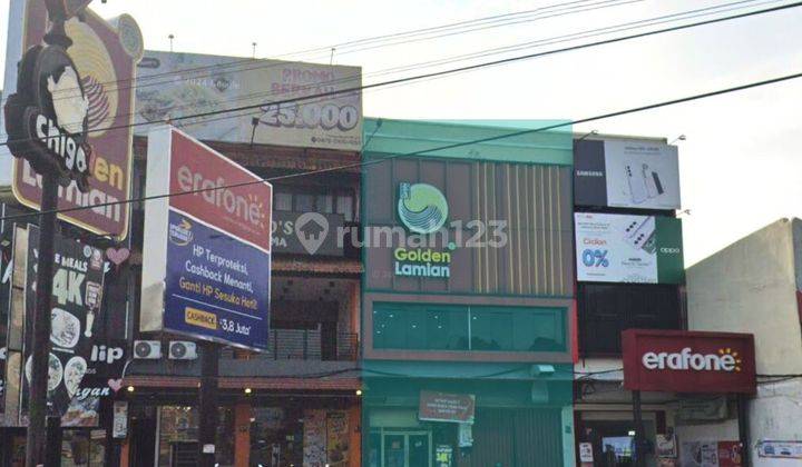 Disewakan Ruko Komersil 8x15 Pinggir Jalan Parkiran Luas 2