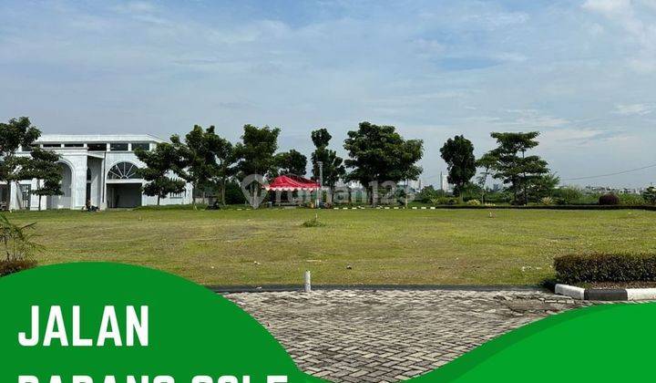 Dijual Tanah Kavling Gandeng Jalan Padang Golf Komplek Villa Polonia Garden  1