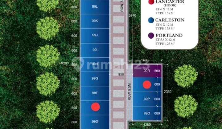 Dijual Perumahan Di Komplek Royal Avenue Daerah Kapten Muslim Medan Helvetia 2