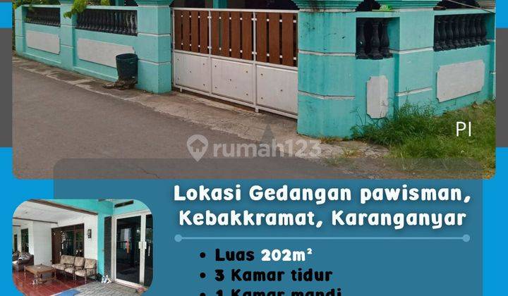 Rumah Dekat Polsek Kebakkramat  1