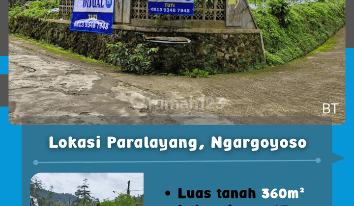 Tanah 360m Paralayang Ngargoyoso  1