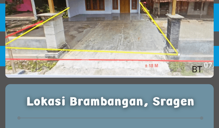 Rumah Jawa Brambangan Sragen 250 Juta  1